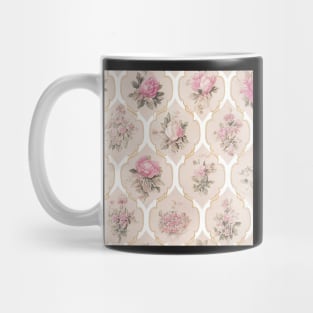 Pink Floral Pattern Mug